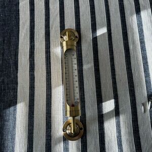 Magnolia Hearth & Hand Brass Thermometer